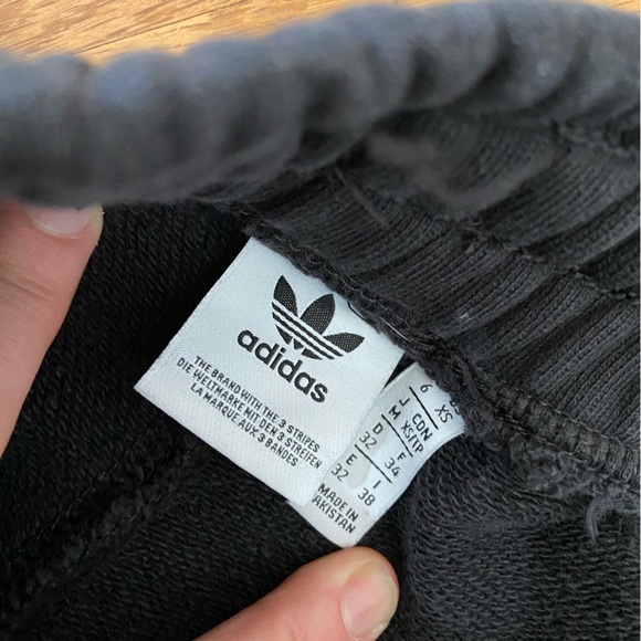 Adidas originals RYV tape hoodie & sweat pants tracksuit w logo tape detail - Picture 5 of 12